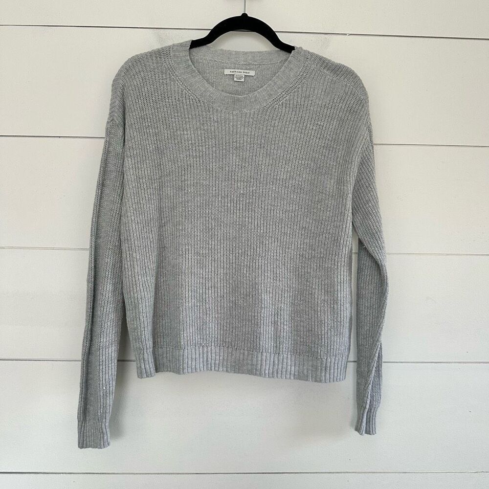 American Eagle Women’s Extra Small Grey Sweater